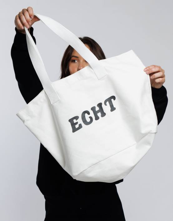 bolso de mano unisexo blanco ECHT bolsa 884H527