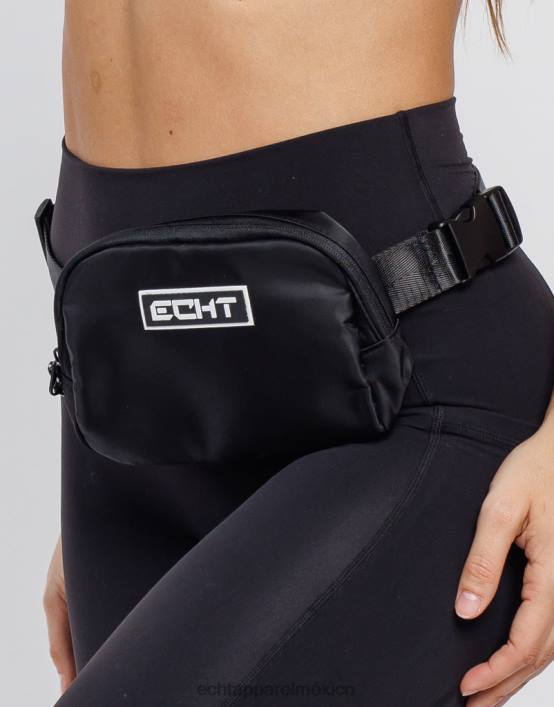riñonera de nailon unisexo negro ECHT bolsa 884H530