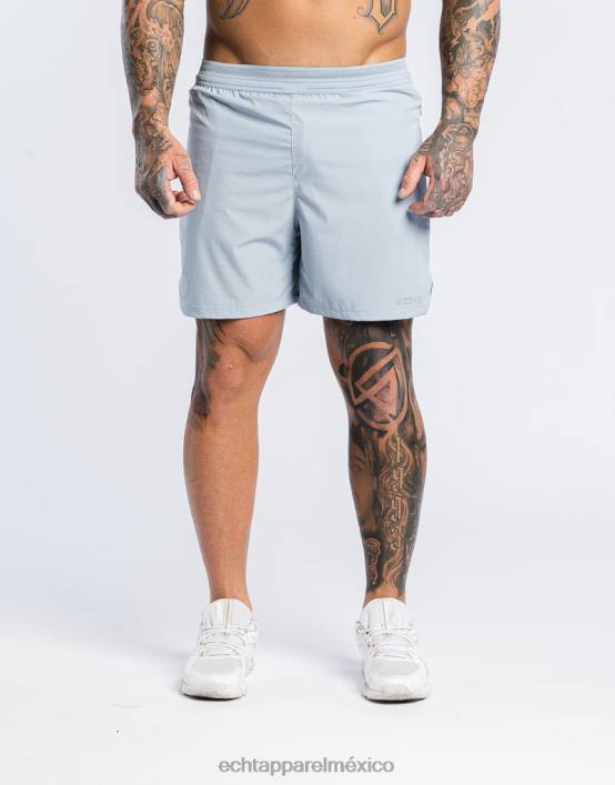 pantalones cortos de carbono hombres azul polvoriento ECHT bolsa 884H595