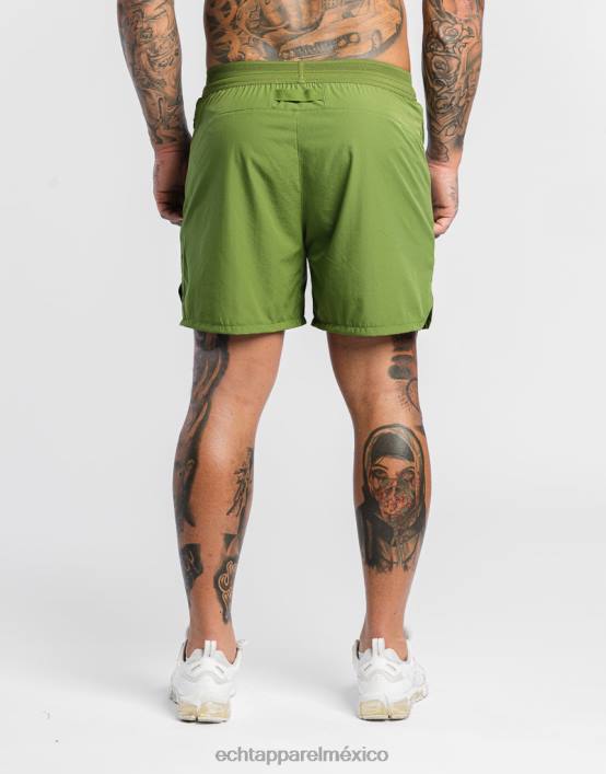 pantalones cortos de carbono hombres verde oliva ECHT bolsa 884H596