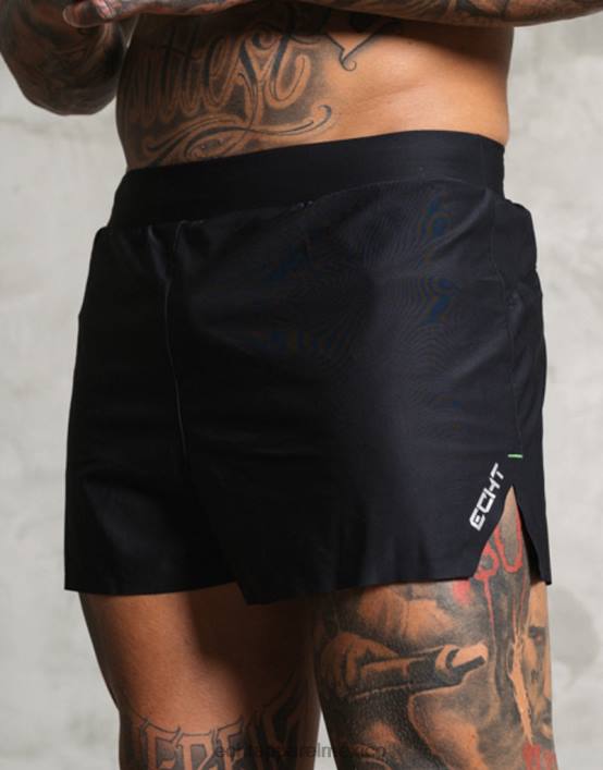 pantalones cortos de corredores hombres negro ECHT bolsa 884H552