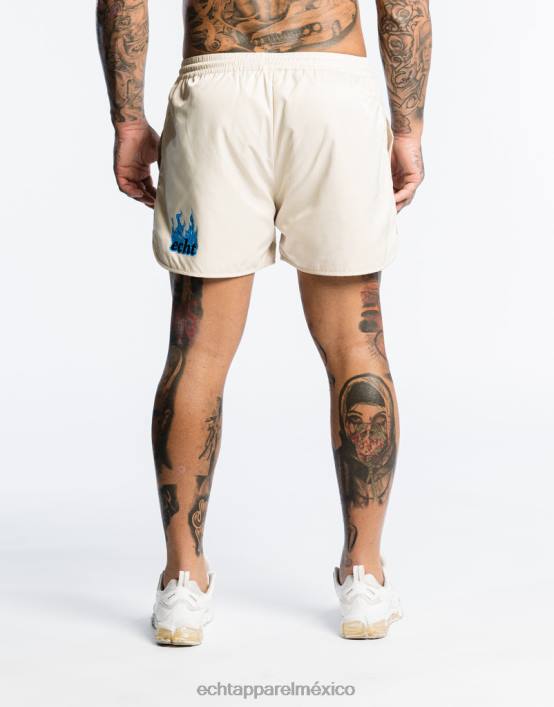 pantalones cortos de fuego hombres blanco crema ECHT bolsa 884H575