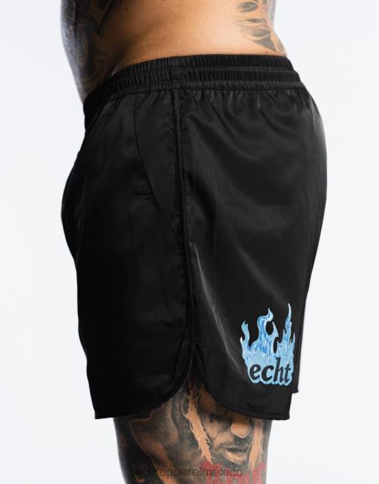 pantalones cortos de fuego hombres negro ECHT bolsa 884H574