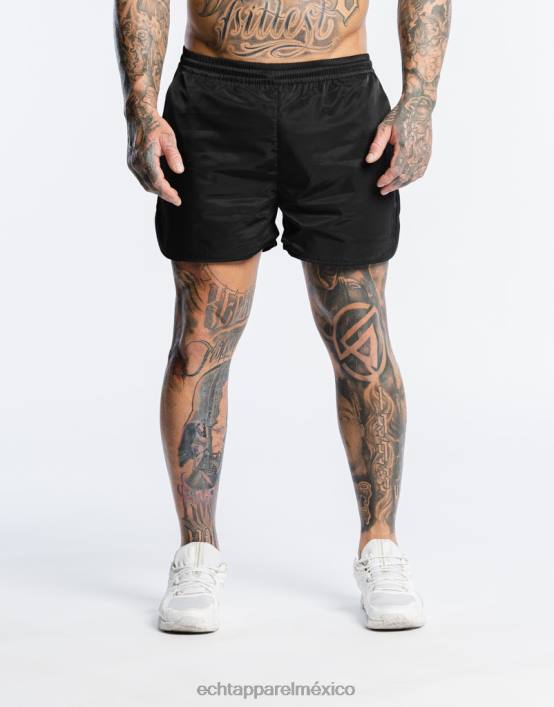 pantalones cortos de fuego hombres negro ECHT bolsa 884H574