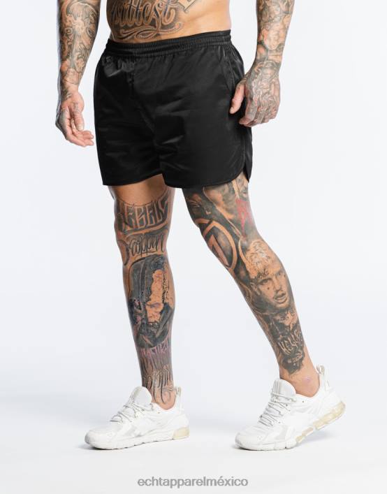 pantalones cortos de fuego hombres negro ECHT bolsa 884H574