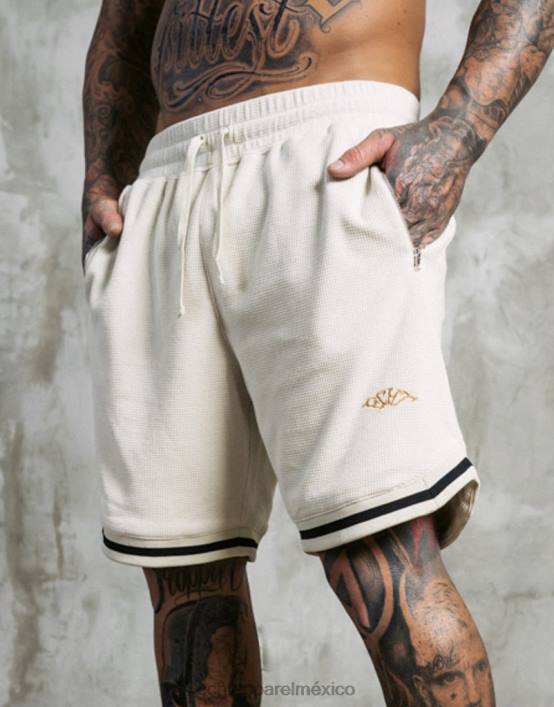 pantalones cortos de terror hombres crema ECHT bolsa 884H583