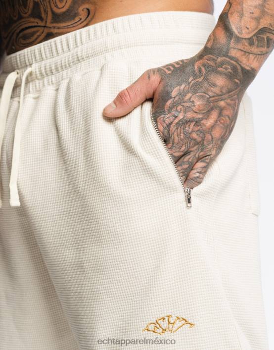 pantalones cortos de terror hombres crema ECHT bolsa 884H583