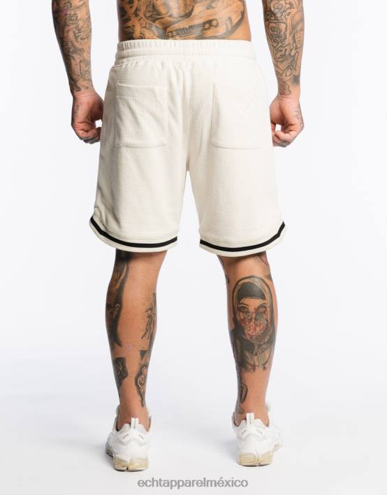 pantalones cortos de terror hombres crema ECHT bolsa 884H583