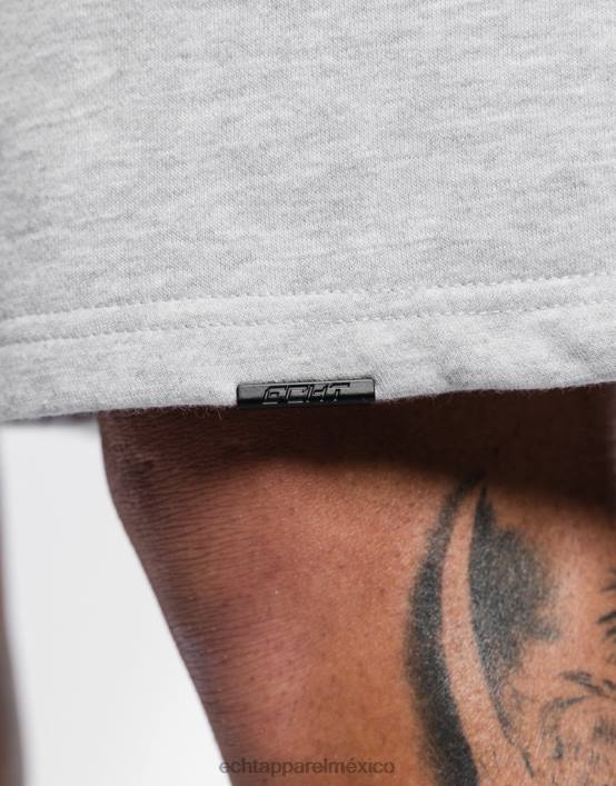 shorts basicos hombres cuero gris ECHT bolsa 884H602