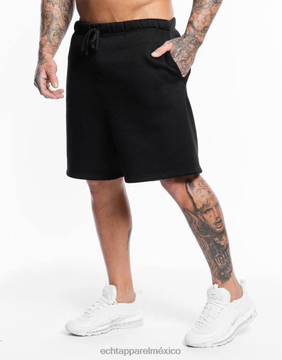 shorts basicos hombres negro ECHT bolsa 884H600