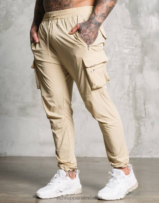 pantalones de lanza hombres caqui pálido ECHT bolsa 884H542