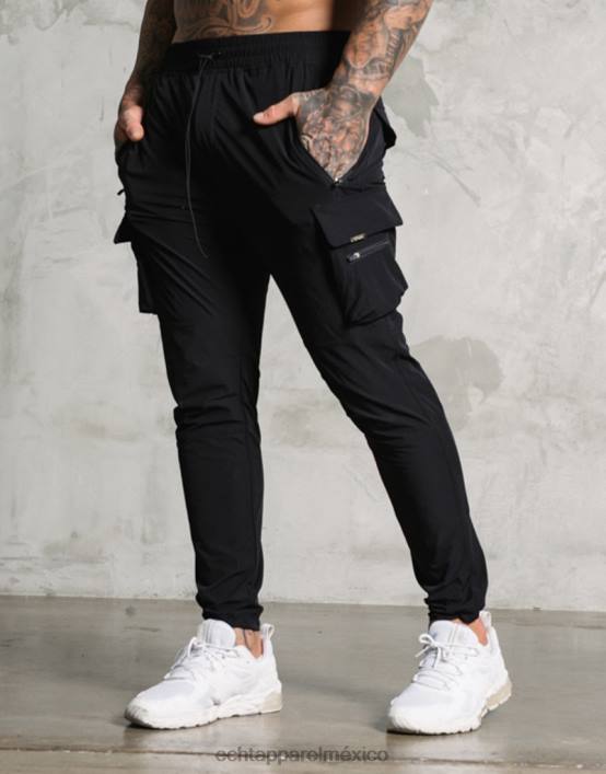 pantalones de lanza hombres negro ECHT bolsa 884H540
