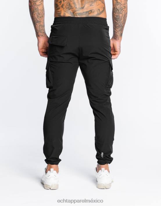 pantalones de lanza hombres negro ECHT bolsa 884H540