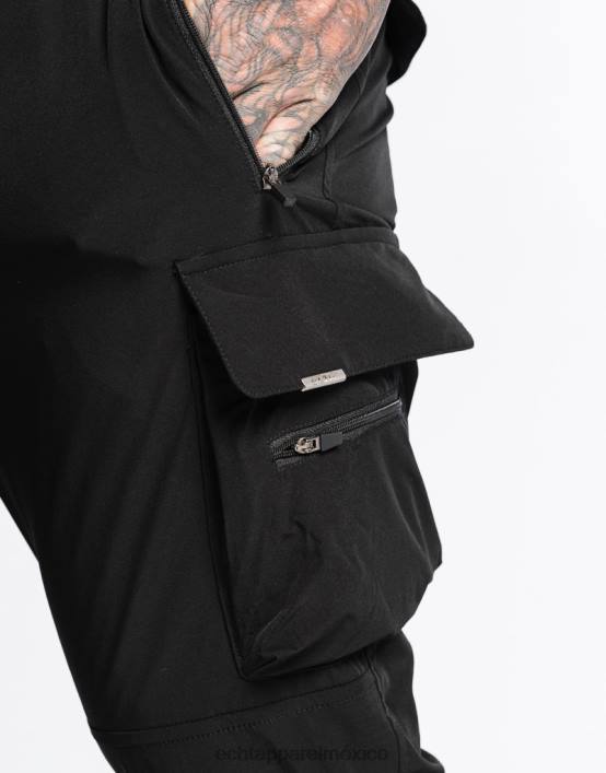 pantalones de lanza hombres negro ECHT bolsa 884H540