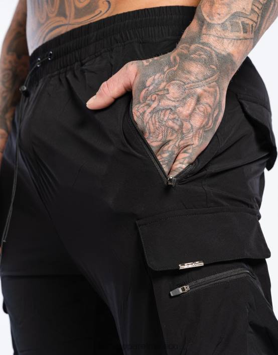 pantalones de lanza hombres negro ECHT bolsa 884H540