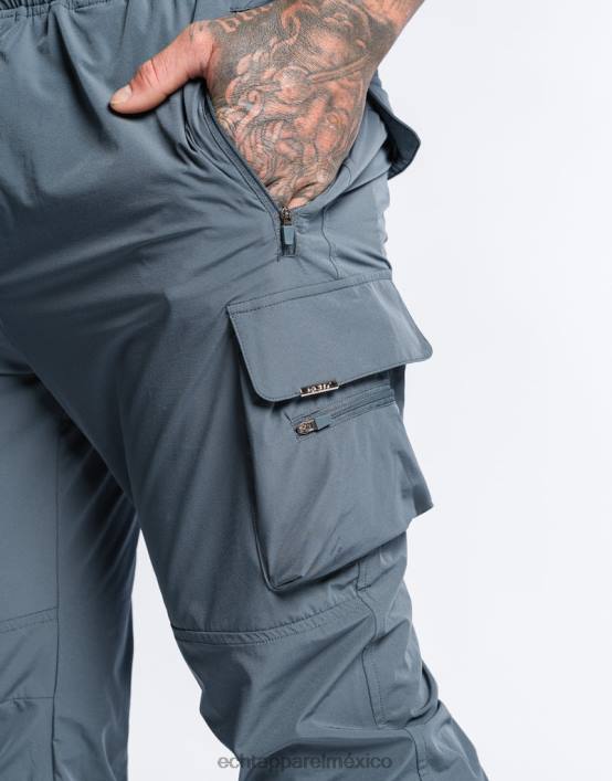pantalones de lanza hombres pizarra gris ECHT bolsa 884H541
