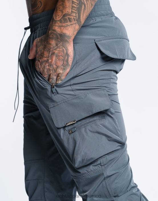 pantalones de lanza hombres pizarra gris ECHT bolsa 884H541