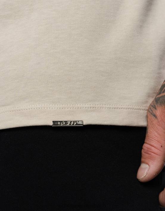 camiseta basica hombres avena ECHT bolsa 884H599