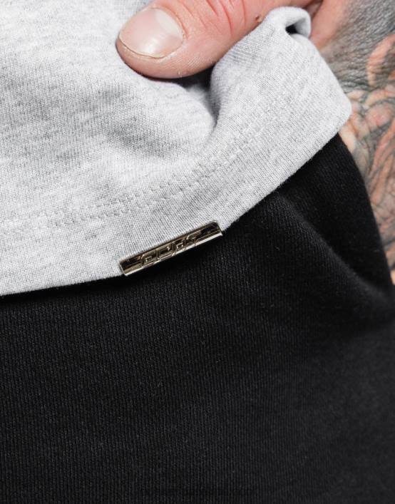 camiseta basica hombres cuero gris ECHT bolsa 884H598