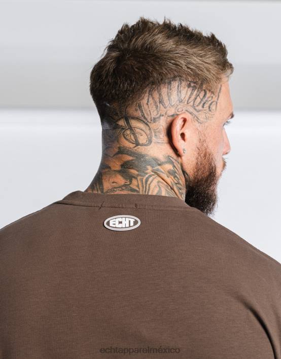 camiseta clásica hombres chocolate ECHT bolsa 884H568