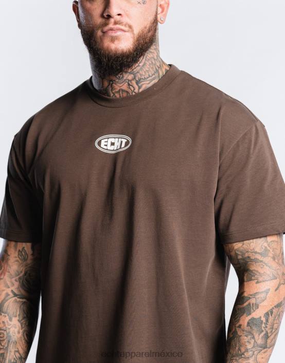 camiseta clásica hombres chocolate ECHT bolsa 884H568