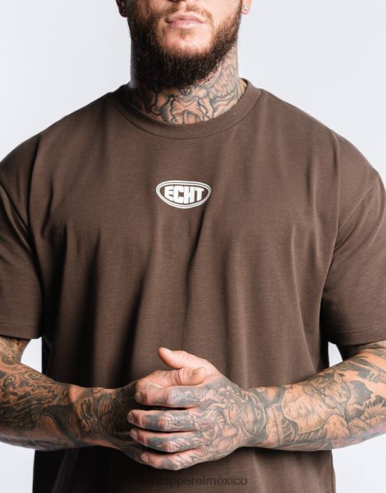camiseta clásica hombres chocolate ECHT bolsa 884H568
