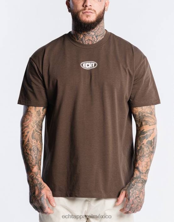 camiseta clásica hombres chocolate ECHT bolsa 884H568