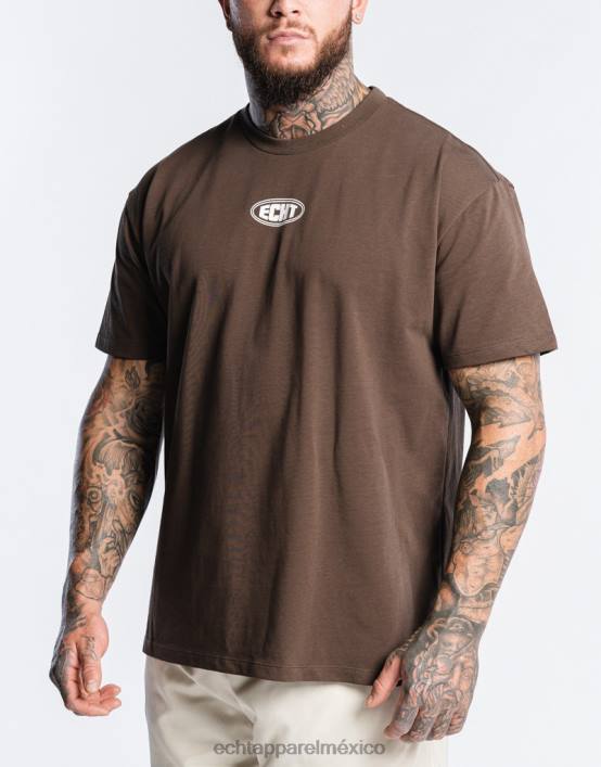 camiseta clásica hombres chocolate ECHT bolsa 884H568
