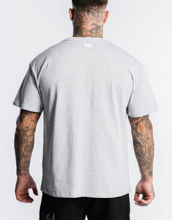 camiseta clásica hombres gris ECHT bolsa 884H569