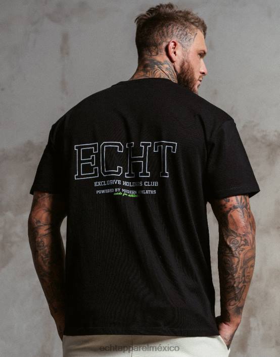 camiseta de los titulares hombres negro ECHT bolsa 884H570