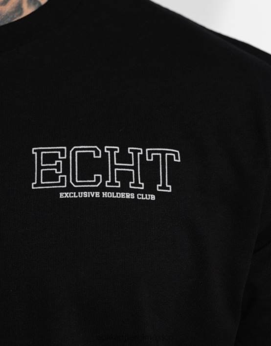 camiseta de los titulares hombres negro ECHT bolsa 884H570