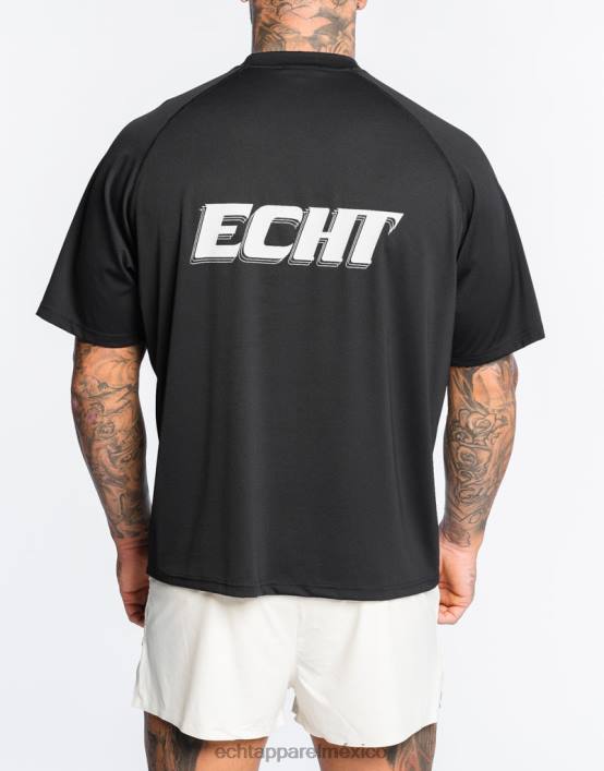 camiseta deportiva anual hombres negro ECHT bolsa 884H546