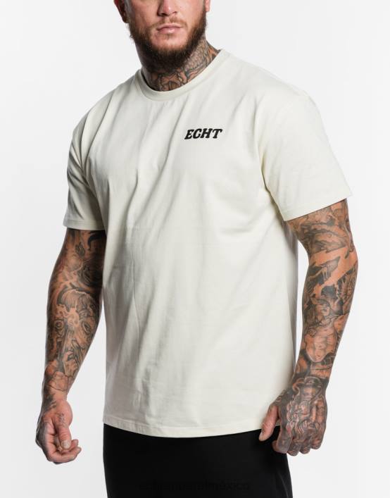 camiseta lanza hombres crema ECHT bolsa 884H592