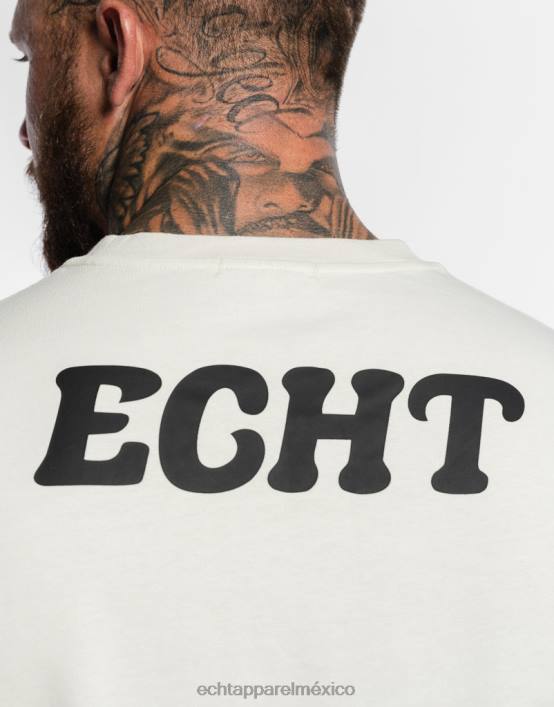 camiseta lanza hombres crema ECHT bolsa 884H592