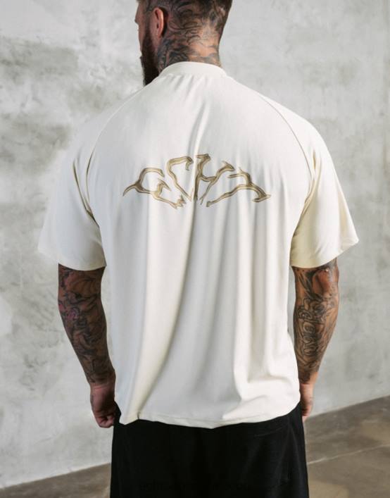 camiseta terror hombres blanco crema ECHT bolsa 884H586