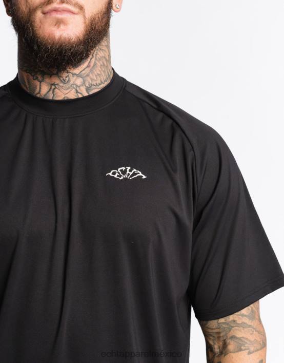 camiseta terror hombres negro ECHT bolsa 884H584