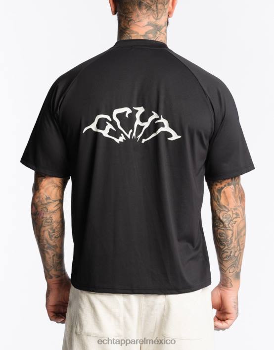 camiseta terror hombres negro ECHT bolsa 884H584