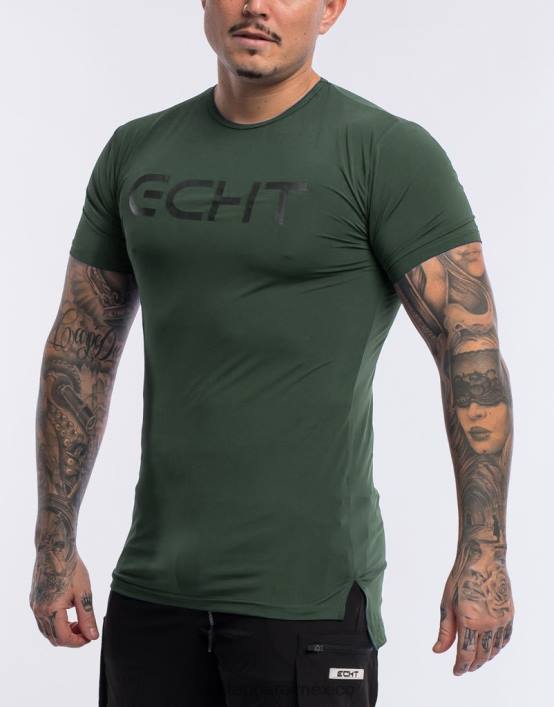 camiseta vértice hombres caqui ECHT bolsa 884H581