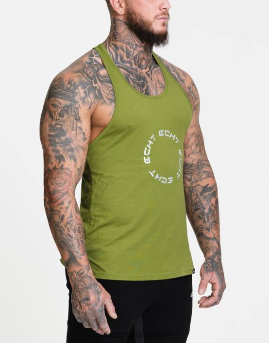 larguero de carbono hombres verde ECHT bolsa 884H613