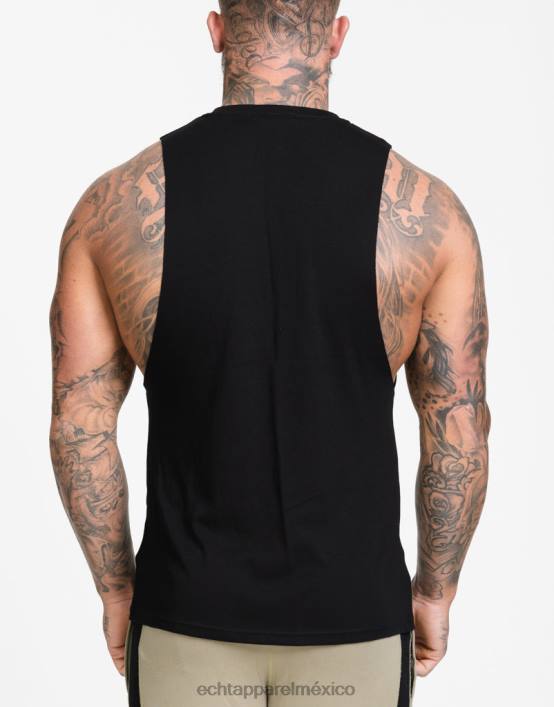 parte superior del músculo imprudente hombres negro ECHT bolsa 884H604