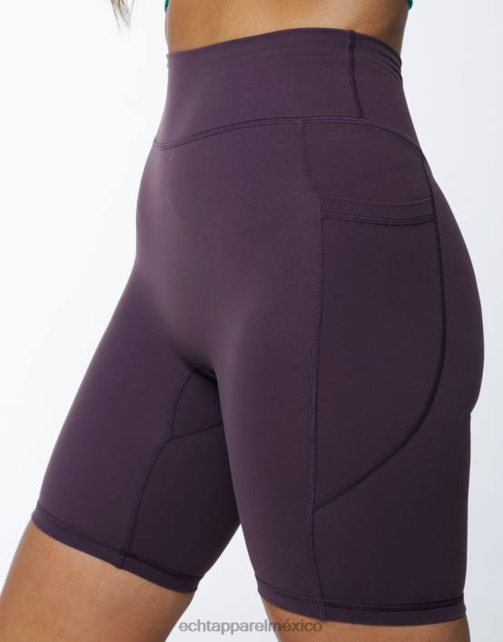 pantalones cortos con bolsillo ascend mujer ciruela púrpura ECHT ropa 884H327