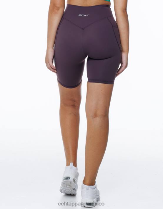 pantalones cortos con bolsillo ascend mujer ciruela púrpura ECHT ropa 884H327