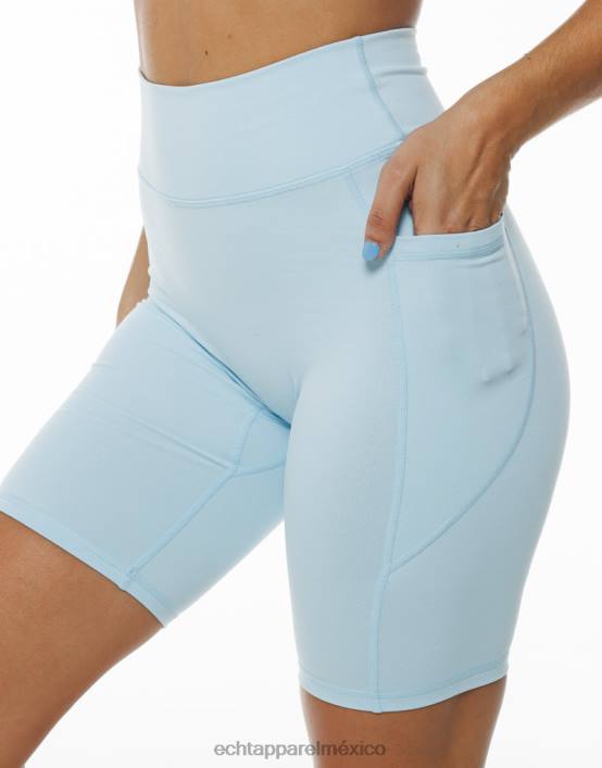 pantalones cortos con bolsillo ascend mujer pájaro azul ECHT ropa 884H357