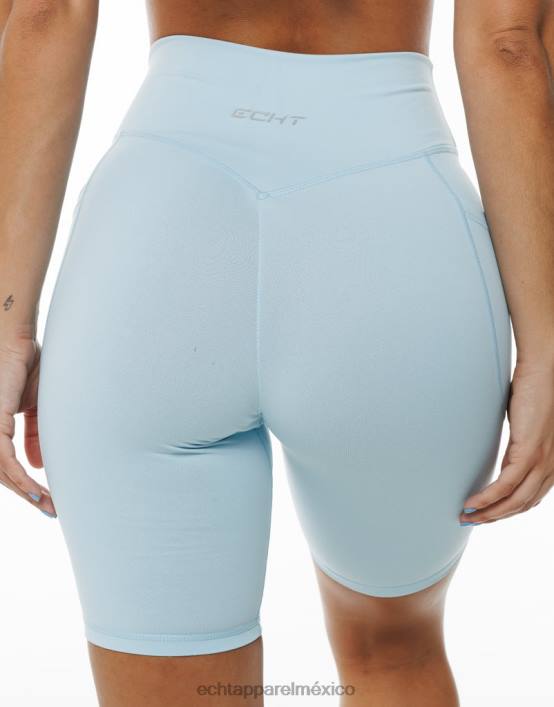 pantalones cortos con bolsillo ascend mujer pájaro azul ECHT ropa 884H357