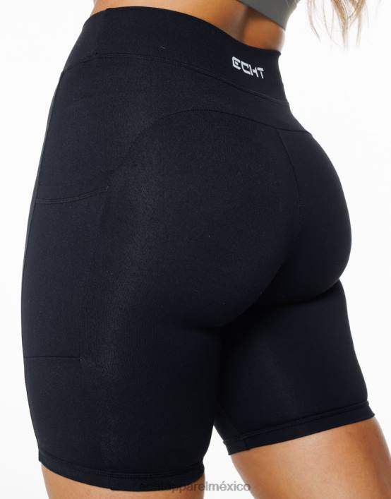 pantalones cortos con bolsillo tempo mujer negro ECHT ropa 884H262