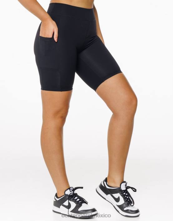 pantalones cortos con bolsillo tempo mujer negro ECHT ropa 884H262