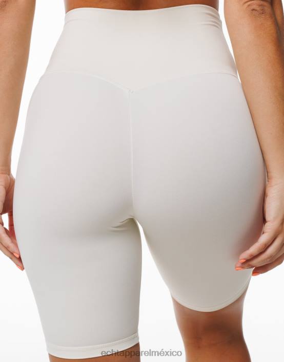 pantalones cortos de bicicleta de fresa mujer blanco ECHT ropa 884H168