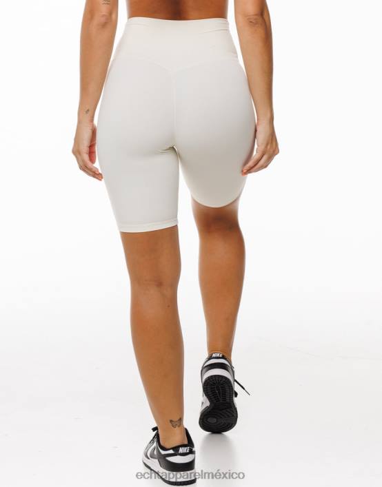 pantalones cortos de bicicleta de fresa mujer blanco ECHT ropa 884H168