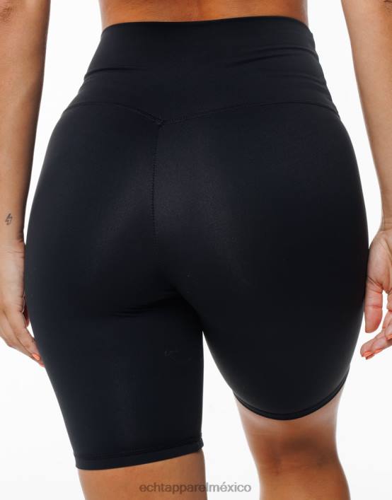 pantalones cortos de bicicleta de fresa mujer negro ECHT ropa 884H151