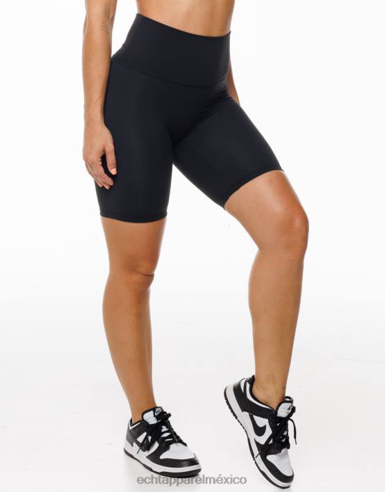 pantalones cortos de bicicleta de fresa mujer negro ECHT ropa 884H151